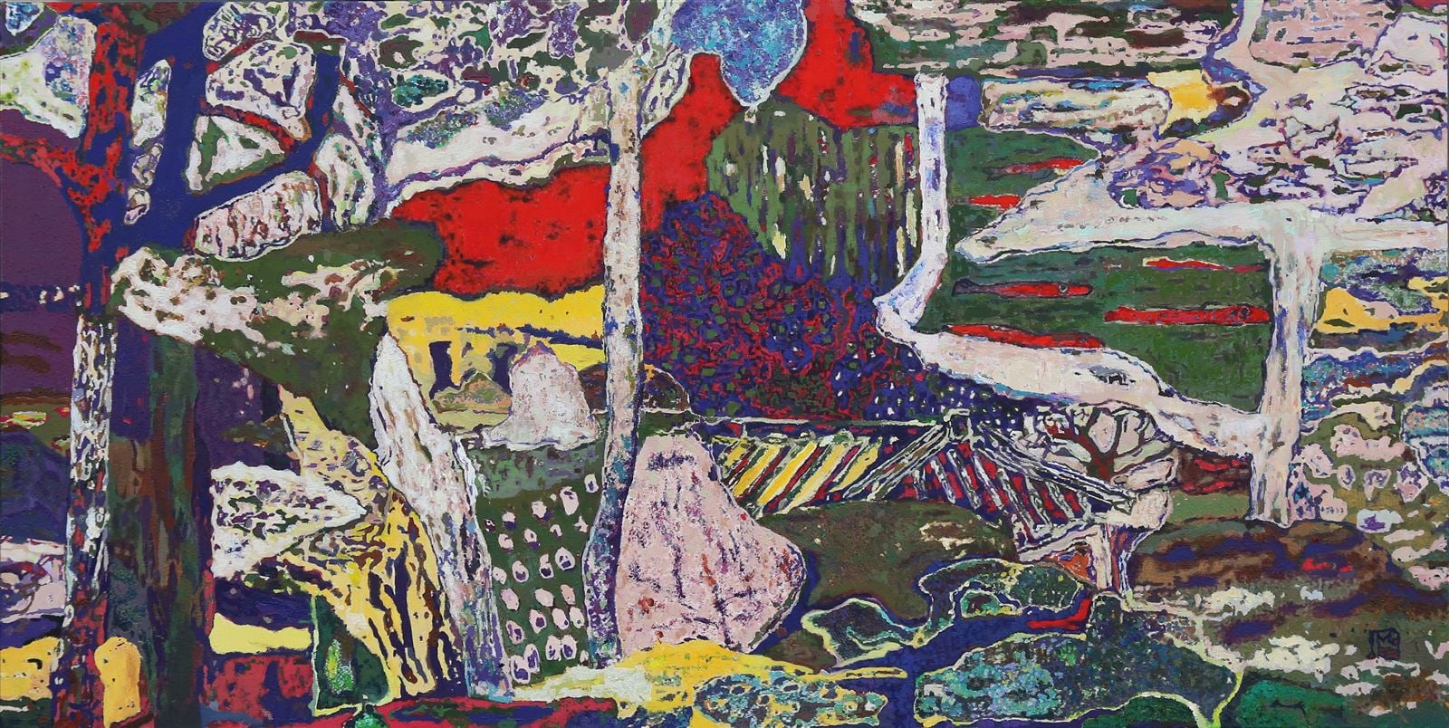 Lee Sang-kwon, An Old Garden 2 (오래된 정원 2), 2022