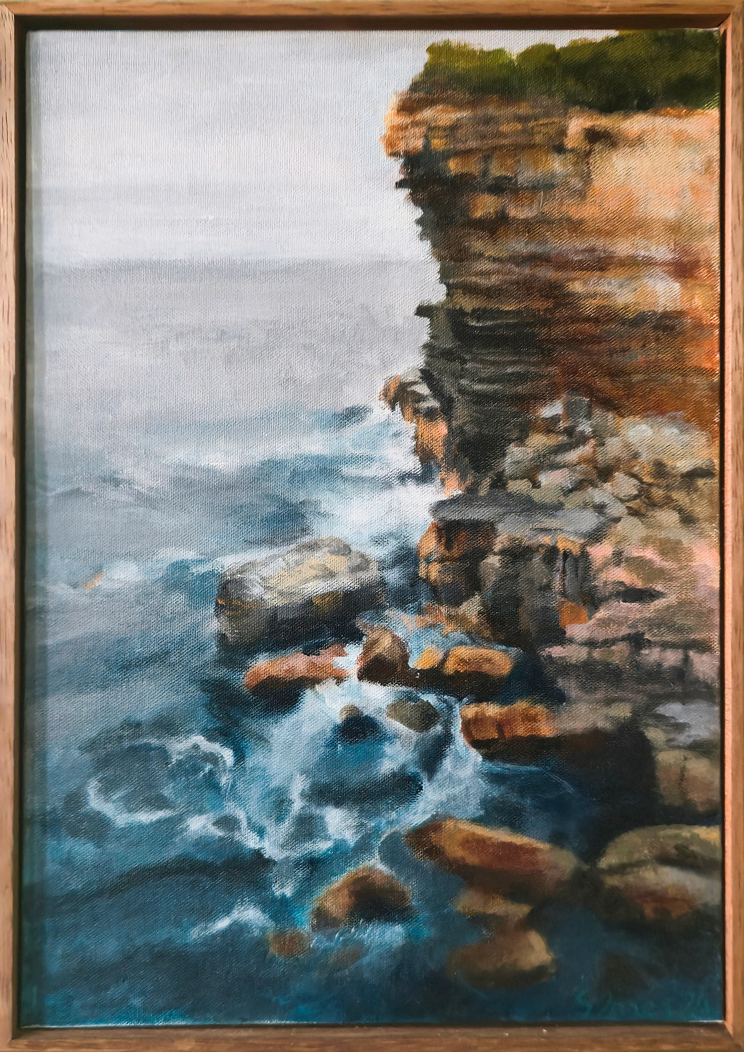 Stephen Jones, Passing Time Through the Cliff, 2026