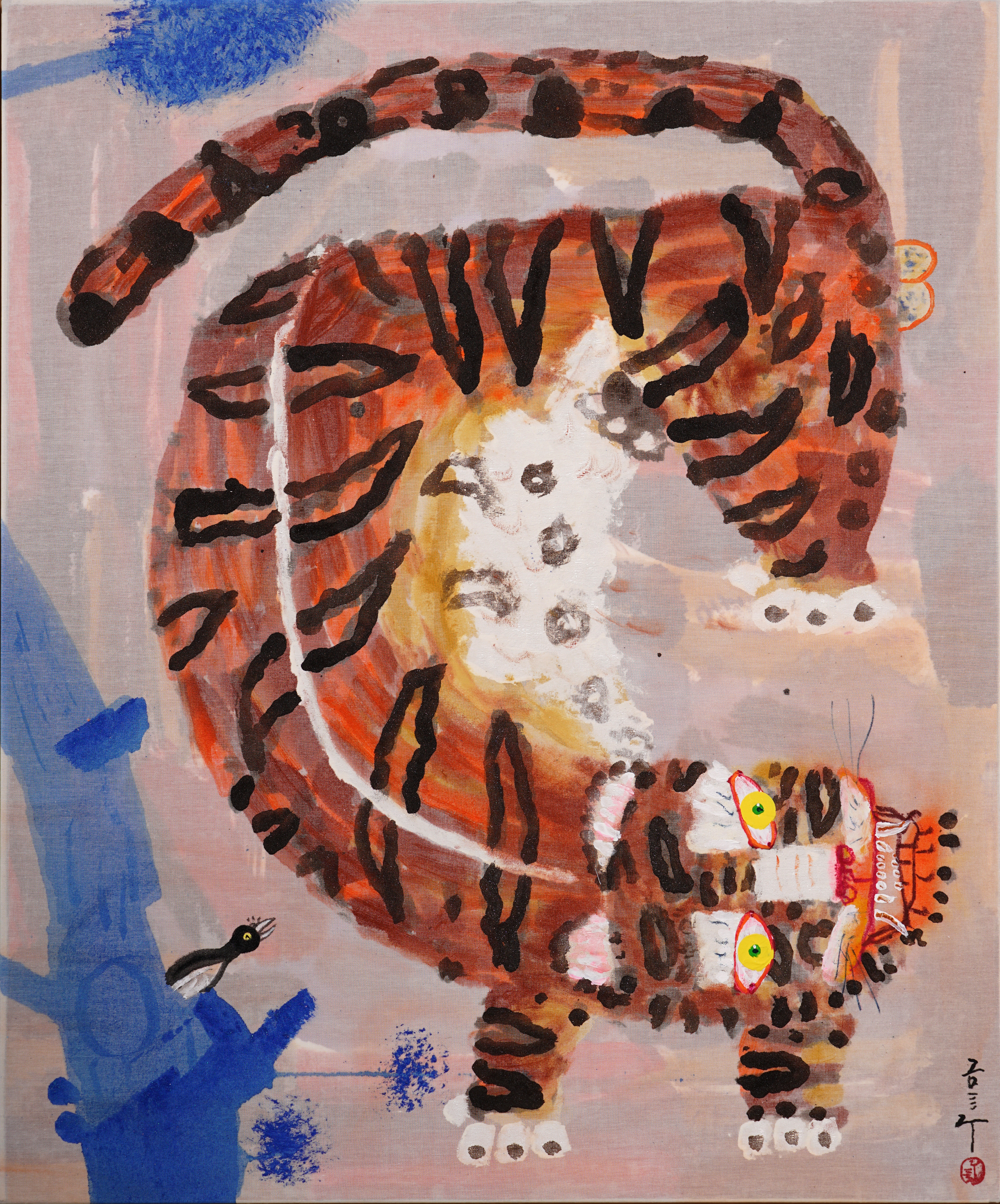 Tiger and Magpie (호작도) No.0813